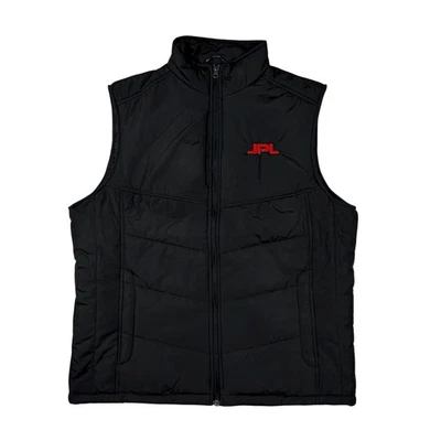 Port Authority Men’s Puffy Vest NASA JPL Jet Propulsion Laboratory Black Size L - Image 1 of 4