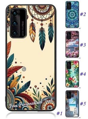 Funda de teléfono con texto personalizada para Huawei Nova serie 3e/3i/5T Foto 1 de 4