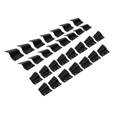 15 juegos de zanjas de 1/2" y 2" diestro + diestro dientes de zanja ahuecados aptos para 6634414 y 6634415 Foto 1 de 4