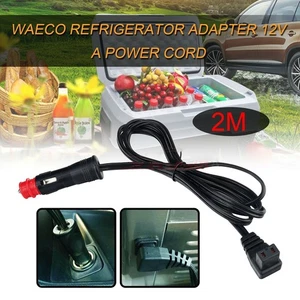 12V Merit and Cigarette Plug to Waeco Fridge Adaptor 2M Power Lead Cable Cord - Picture 1 of 13