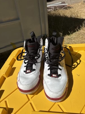 Jordan 6-17-23 Blanco Rojo Negro - Hombre Talla 13 - Oferta Retro $30 Foto 1 de 4