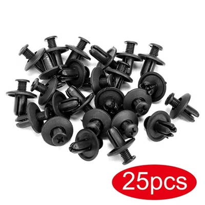 For Hyundai Set x 25 Bumper Fender Liner Screw Trim Retainer Clips 86590-28000 Foto 1 de 4
