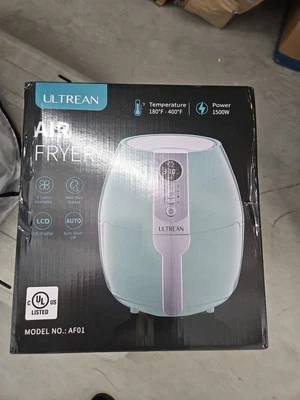 Freidora de Aire Azul 1500W con Cesta Apta para Lavavajillas - Cocina Saludable Fácil Foto 1 de 3