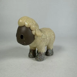 Disney Parks Animators Beauty And The Beast Lamb Sheep Figure Toy Glitter 2.25" - Bild 1 von 9
