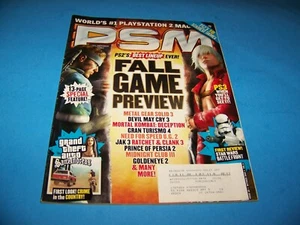 PSM PlayStation 2 Magazin Oktober 2004 Ausgabe 89 Vintage Videospiel Magazin - Bild 1 von 3