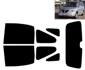 Vorgeschnittene Fensterfarbe für SSangYong Rodius 5-türig 2005-2009 Heckkit - Bild 1 von 4