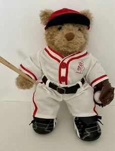 BABW White-Red Baseball Uniform, Cap, Bat, Ball, Glove, Cleats-BEAR NOT INCLUDED - Bild 1 von 7