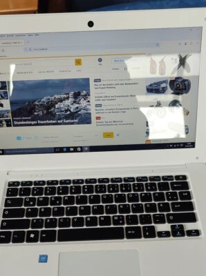 Weißes Windows 10 Ultrabook ODYS Trendbook 14 Pro - Bild 1 von 4