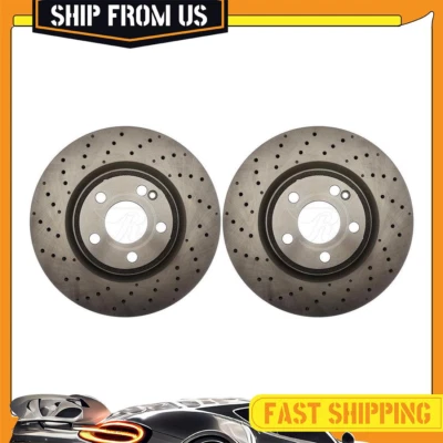 Freios rotor de freio a disco 2x para Mercedes-Benz CLA250 2014-2019 - Imagem 1 de 4