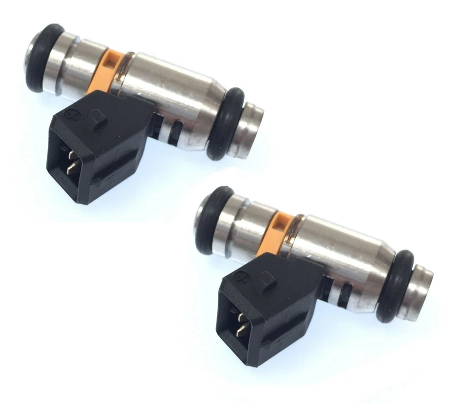 2 inyectores de combustible de gasolina se adaptan a Lancia Musa Ypsilon Fiat Idea Linea Punto 2009 encendido Foto 1 de 1