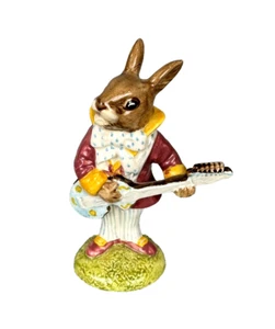 Guitarra Royal Doulton Beatrix Potter Bunnykins Mr. Bunnybeat DB16 Golden Jubilee - Imagen 1 de 6