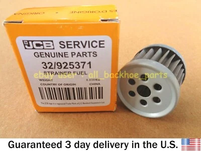 JCB BACKHOE - GENUINE JCB ELEMENT FUEL SEDIMENT FILTER (PART NO. 32/925371) - Image 1 of 4