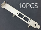 10PCS Full Height Profile Bracket for HP Qlogic QLE2562 QLE2672 AJ764 489191-001