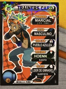 Pokémon TCG: T23 Trainers Card(Marcial) Spanish Medalla Puno - Picture 1 of 2