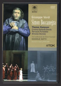 RARE DVD ★ Verdi : Simon Boccanegra - Gatti, Hampson ★ TDK Comme Neuf - Picture 1 of 2