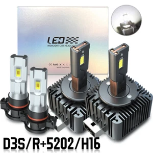 For Chevy Traverse 2019 - 2021 -Combo Headlight + Fog Light LED Bulbs Kit 6000K - Bild 1 von 18