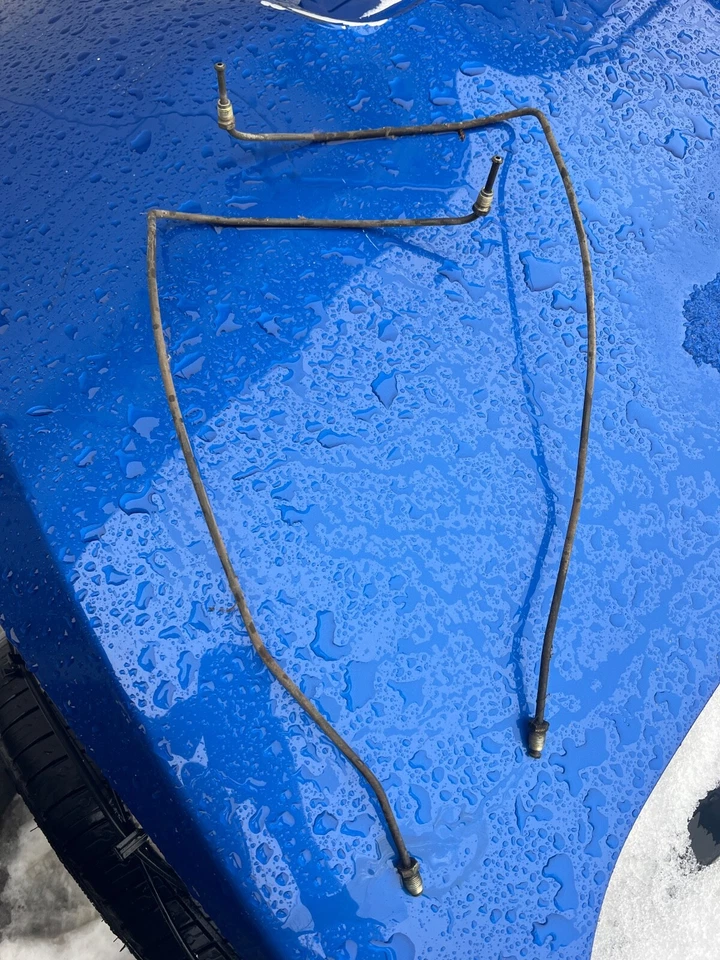 Genuine BMW E30 Rear Right Left  Hard Brake Line for Disc Brake 325i 325e 318is - Image 1 of 1