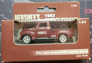 Welly 1953 Chevrolet 3100 Pick Up Truck 1:64 Hershey's Chocolate Brown - Picture 1 of 4