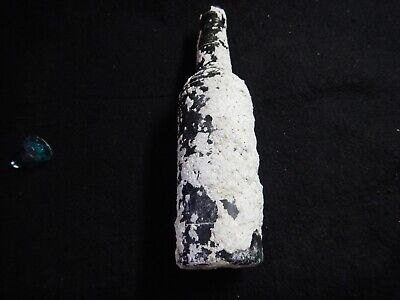 Antique Sunken Treasure Shipwreck Glass Bottle Wine Ale Beer Rum • 38.55$