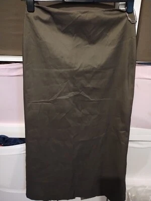 Mexx оливковый зеленый длинная юбка размер UK14 - Изображение 1 из 3