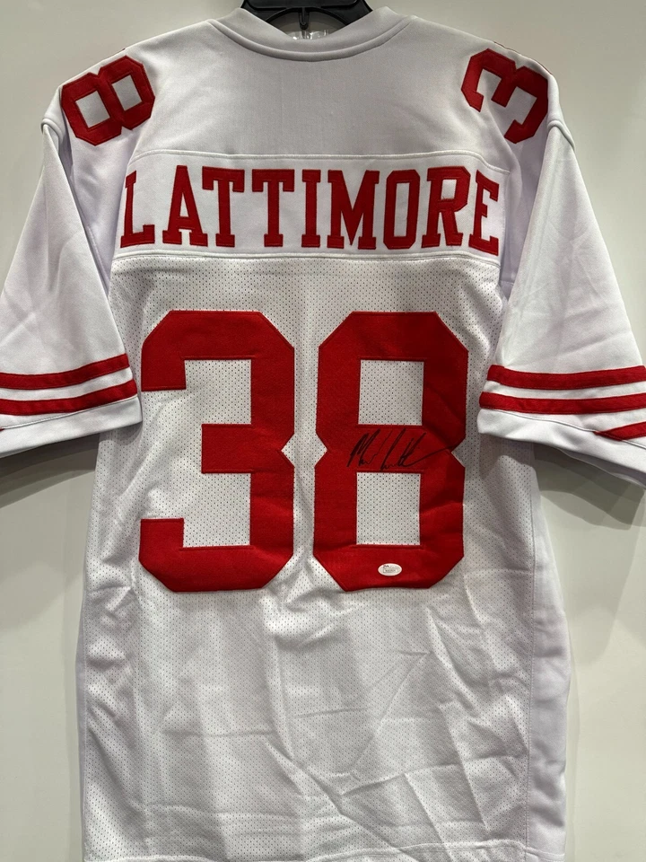 Marcus Lattimore Signed San Francisco 49ers Jersey (JSA COA) Niners Running Back - Image 1 of 4
