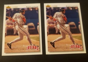 1992 Upper Deck MLB - #766 Kenny Lofton - Cleveland Indians - MT - Free Ship - Picture 1 of 2