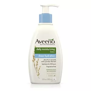Aveeno Sheer Hydration Daily Moisturizing Lotion, 12 oz (7 Pack) - Picture 1 of 1