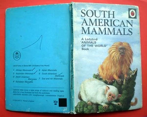 South American Mammals Ladybird vintage book nature monkey jaguar children - Picture 1 of 2