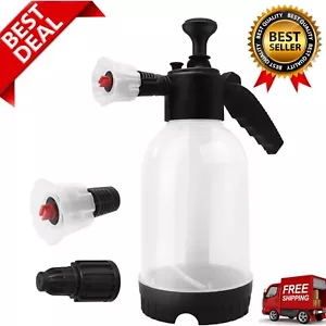 2L Car Wash Pump Foam Sprayer Hand Held Wash Spray Bottle Snow Foam Detailing UK - Picture 1 of 3