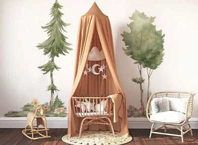 FOREST TREE Wall decal for kids forest stickers nursery woodland boho nursery - Image 1 of 2