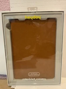 🌹HEYDAY Apple ipad PRO & IPad Air. 10.5" Faux Brown Suede Hard Case Cover. NEW - Picture 1 of 2