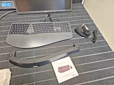 Perixx PERIDUO-505, Ergonomic Keyboard and Mouse Combo - Image 1 of 4