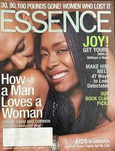 Essence Magazin (Februar 2003) ERYKAH BADU & COMMON - Körper und Seele - Bild 1 von 1