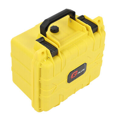 Waterproof Graded Card Storage Box Deep Travel Case Slab Holder&Protector Yellow • 29.50$