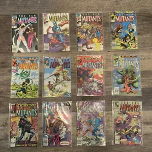 The New Mutants Lot (19) Marvel Comics viele Zeitungskiosk Ausgabe Nr neuwertig - Bild 1 von 12