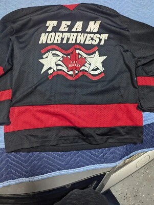 Camiseta deportiva vintage del equipo noroeste AAA hockey todas las estrellas talla mediana Foto 1 de 3