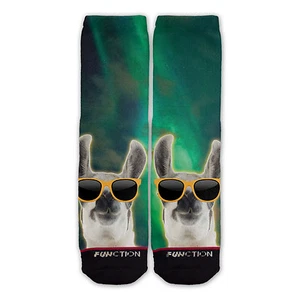 Funktion - Doppel Lama Sonnenbrille Mode Socken Kuh Retro Galaxy Weltraum Neuheit - Bild 1 von 3
