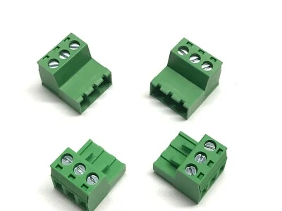 CNNT 5.08mm 3 Positions PHOENIX CONNECTOR MALE AND FEMALE SET QUICK DISCONNECT 2 Sets