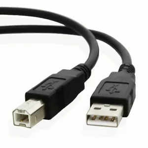 (30) X NEW 6FT USB 2.0 A Male B Male Cable Modem for Printer HP Epson Canon - Picture 1 of 2