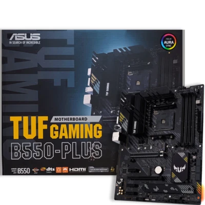 Asus TUF Gaming B550-PLUS Scheda Madre PC ATX Socket AM4 Ryzen DDR4 PCIe 4.0 - Immagine 1 di 4