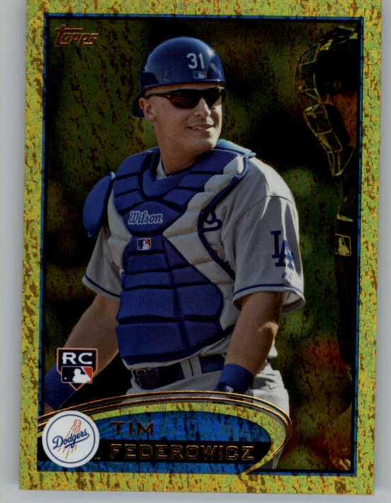 2012 Topps Gold Sparkle #253 Tim Federowicz (ref 150658) - Image 1 of 2