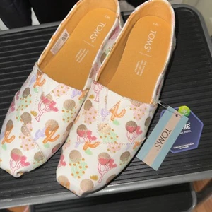TOMS Women's, Alpargata Eco Dye Slip-On Ortholite SZ 7 New - Picture 1 of 4