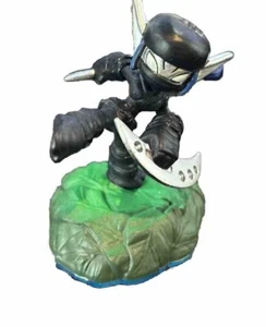 Skylanders Swap Force Dark Stealth Elf With Card And Sticker (silver Blade). - Picture 1 of 2