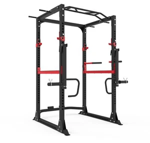 Power Squat Rack Cage For Weight Bench Press Squat Cage Dips Jamers Arms Dips ++ - Picture 1 of 1