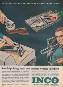 1962 Inco: Creates New Metal for Space Age Progress Vintage Print Ad - Picture 1 of 1