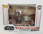 Funko POP! Star Wars Moments The Mandalorian with the Child 390 BRAND NEW