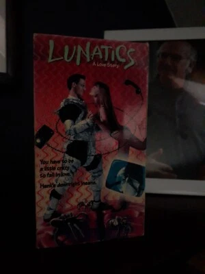 Lunatics A Love Story - VHS - Rare Oop - 1992 - Ted Raimi - Bruce Campbell - Image 1 of 3