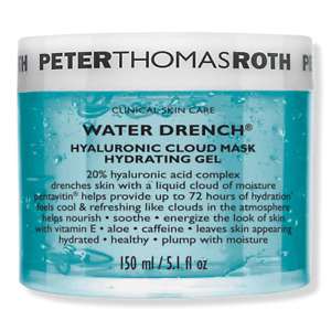 Peter Thomas Roth Water Drench Hyaluronic Cloud Mask Hydrating Gel 5.1 oz New