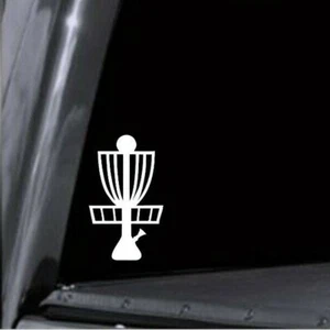 Disc Golf Korb Bong Vinyl Aufkleber Sticker UND Postkarte Scorekarte Postkarte - Bild 1 von 3