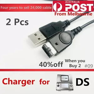 2 Pcs USB Charger Charging Power Cable Cord for Nintendo DS Original NDS - Picture 1 of 6